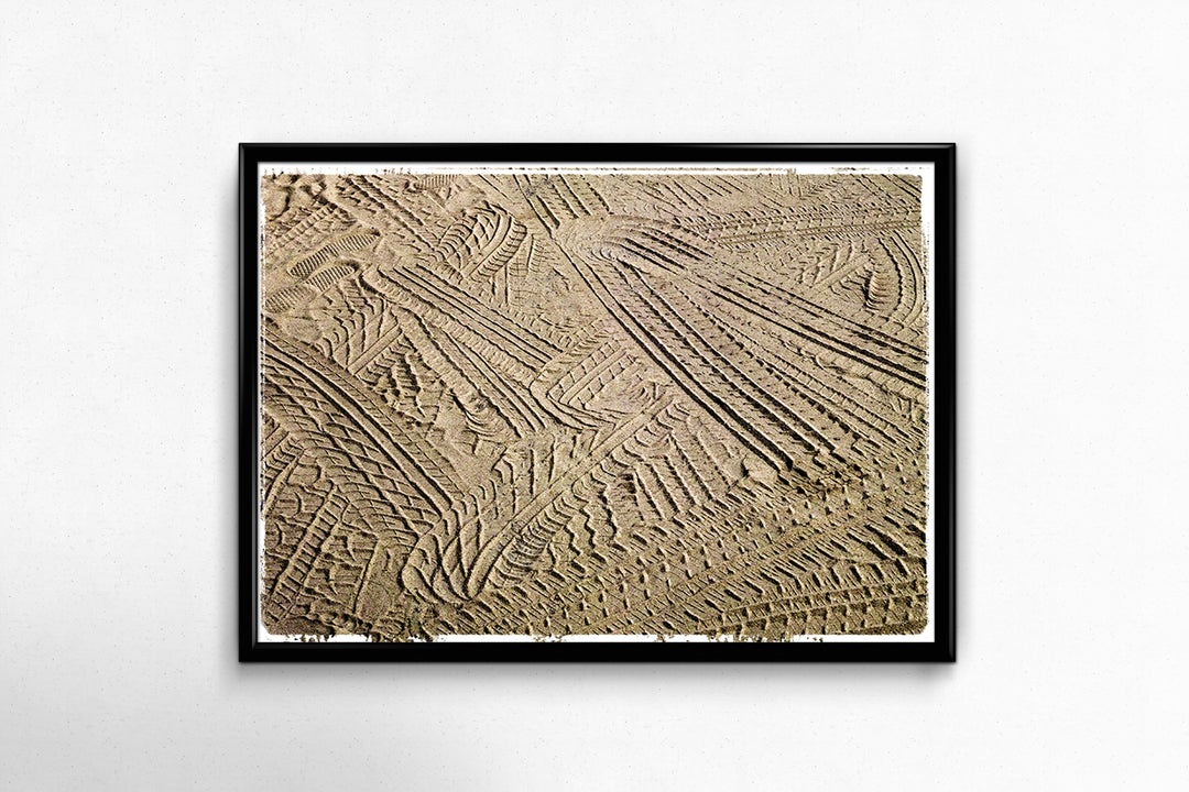 Abstract Sand Tracks