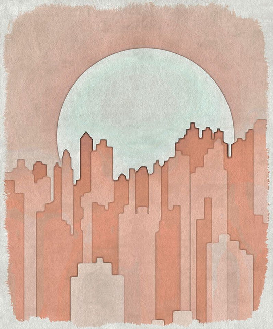 Sun Form Over the City