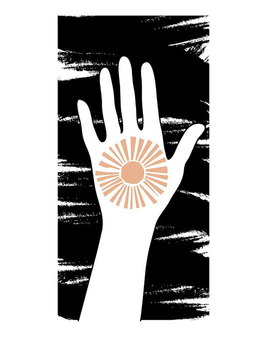 Sun Symbol in Hand