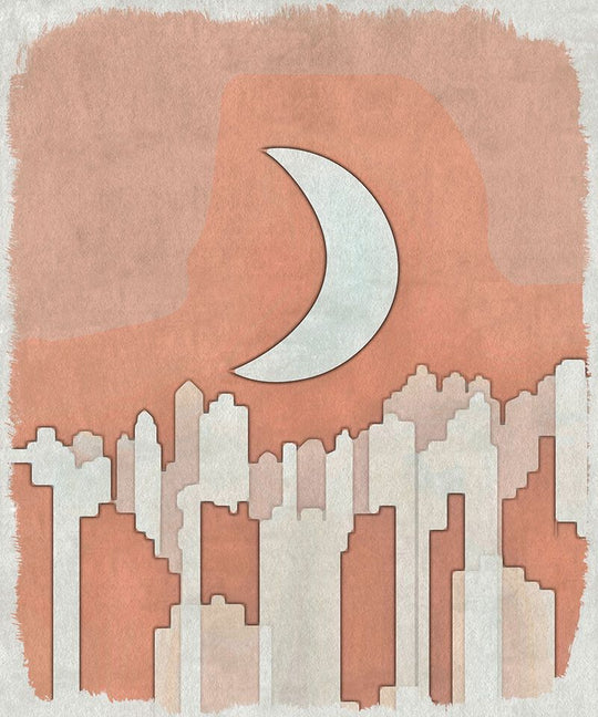 Moon over the City