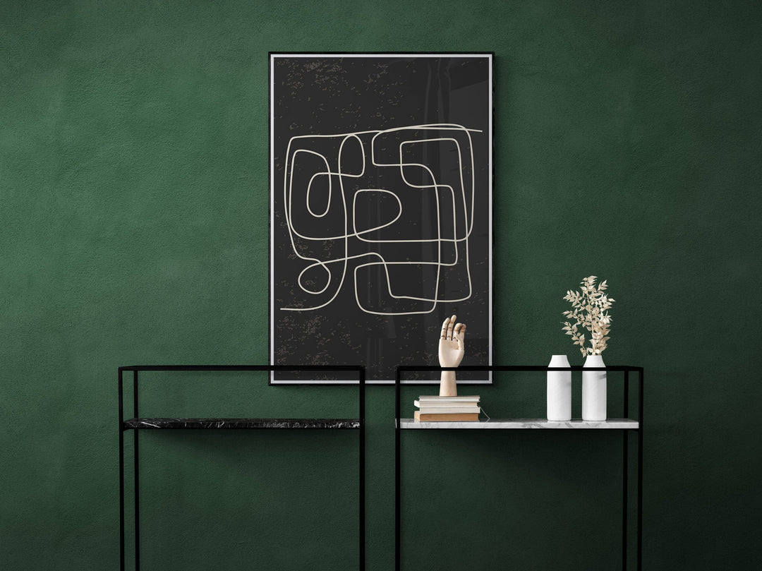 Dark Abstract Scribbles #4