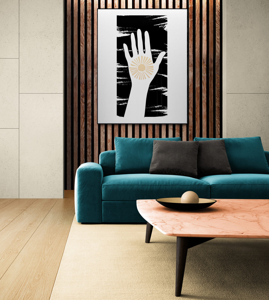 Sun Symbol in Hand