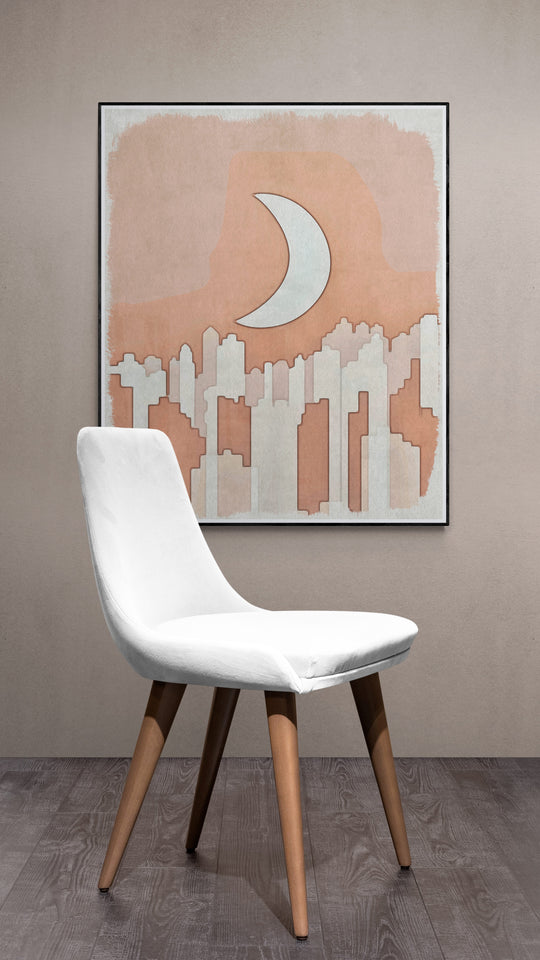 Moon over the City
