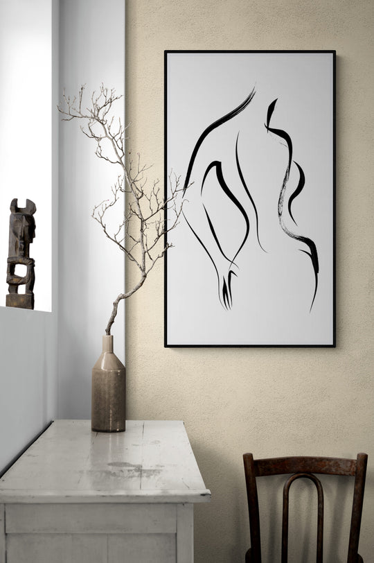 Sexy Lines II B&W