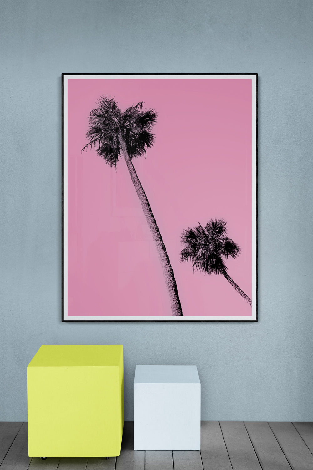 Pink Palms in Montecito