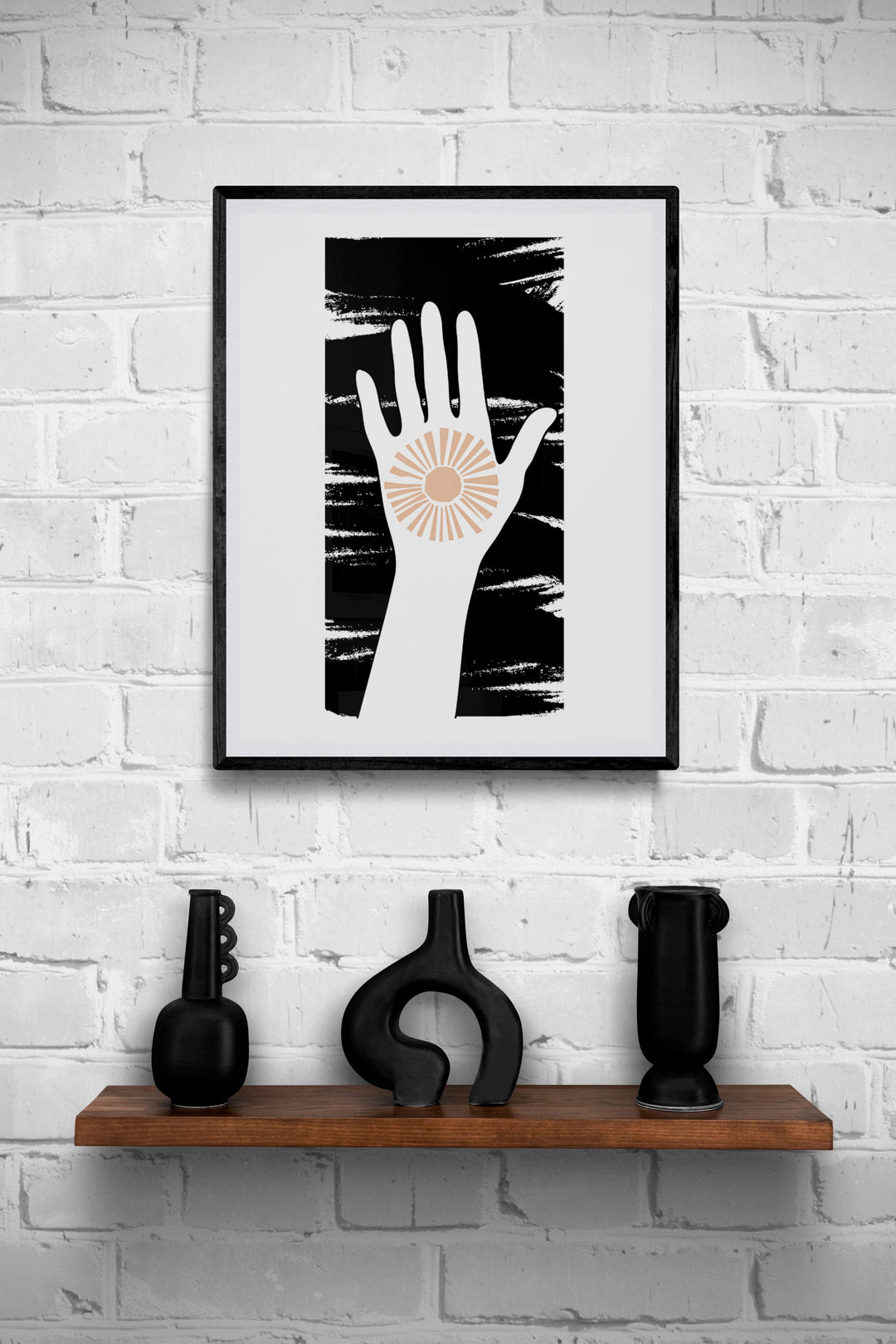 Sun Symbol in Hand