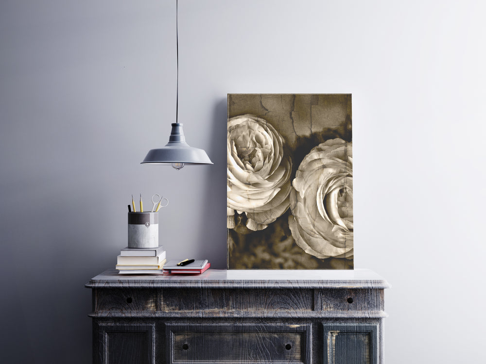 Dual Petrified Flowers