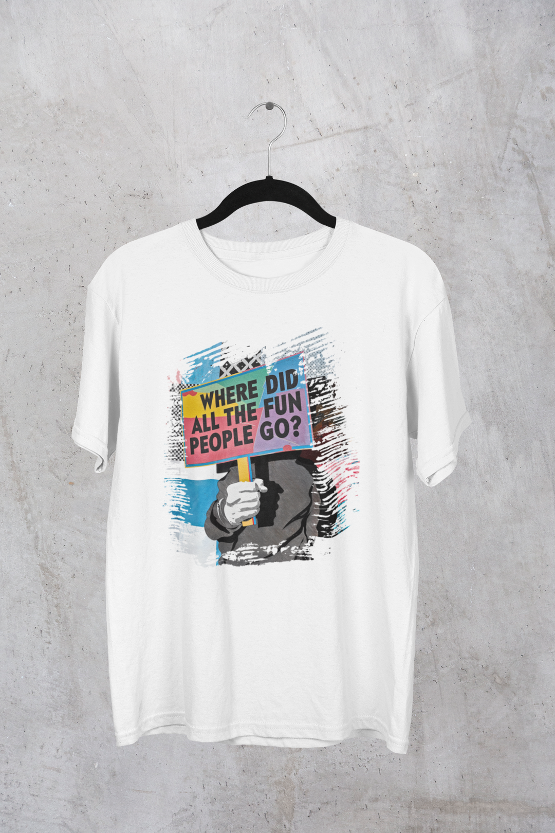 Where Did All The Fun People Go Men's T-shirt