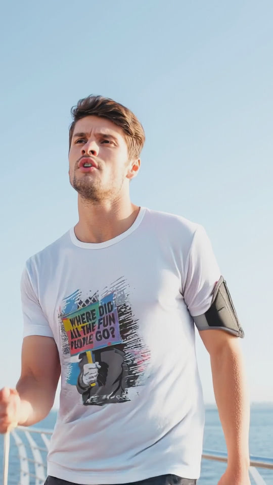 Where Did All The Fun People Go Men's T-shirt