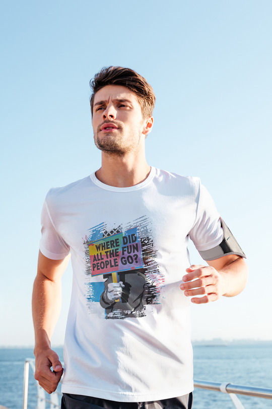 Where Did All The Fun People Go Men's T-shirt